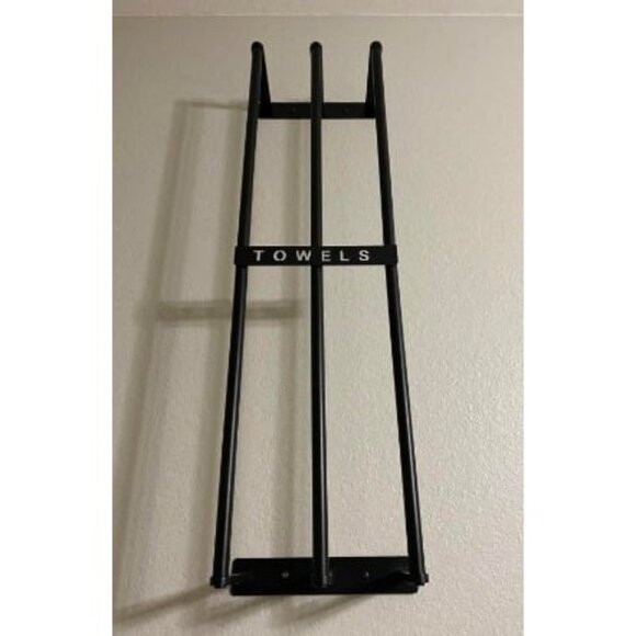 New Bathroom Towel Storage, New Upgrade 3 Bar Wall Towel Rack for Rolled Towels - Picture 1 of 2